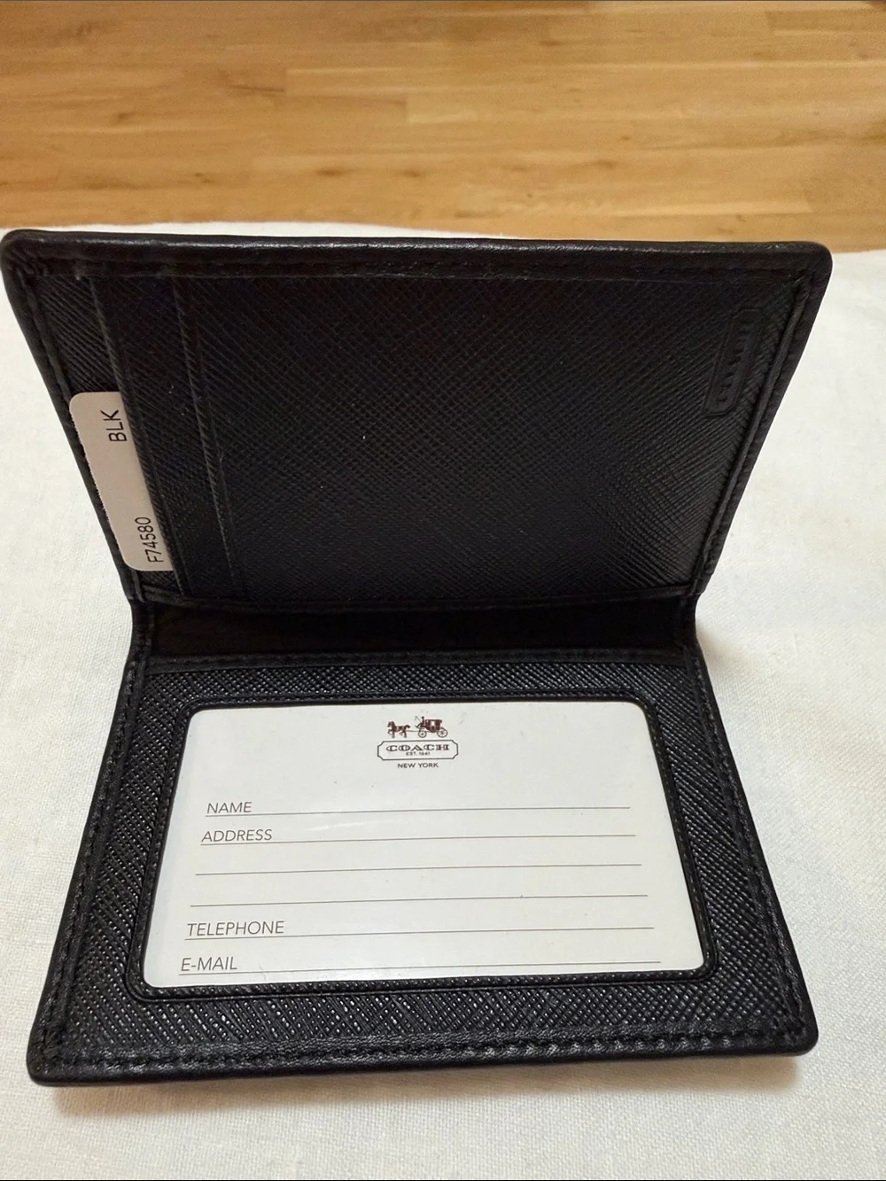 Coach compact card